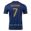 Camiseta de fútbol Francia Griezmann 7 Primera Equipación Mundial 2022 - Hombre